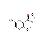 3-(5-Chloro-2-methoxyphenyl)-1,2,4-oxadiazole