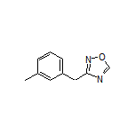 3-(3-Methylbenzyl)-1,2,4-oxadiazole