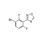 3-(3-Bromo-2,6-difluorophenyl)-1,2,4-oxadiazole