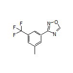 3-[3-Methyl-5-(trifluoromethyl)phenyl]-1,2,4-oxadiazole