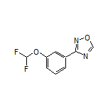 3-[3-(Difluoromethoxy)phenyl]-1,2,4-oxadiazole