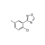 3-(2-Chloro-5-methylphenyl)-1,2,4-oxadiazole