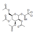 (2R,3R,4S,5S)-2-(Acetoxymethyl)-6-(2,2,2-trichloro-1-iminoethoxy)tetrahydro-2H-pyran-3,4,5-triyl Triacetate