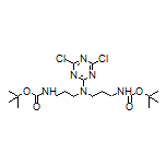 N1-Boc-N3-[3-(Boc-amino)propyl]-N3-(4,6-dichloro-1,3,5-triazin-2-yl)propane-1,3-diamine