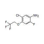 5-Chloro-2-fluoro-4-(2,2,2-trifluoroethoxy)aniline