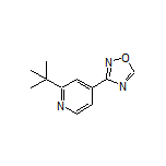 3-[2-(tert-Butyl)-4-pyridyl]-1,2,4-oxadiazole