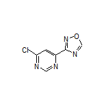 3-(6-Chloro-4-pyrimidyl)-1,2,4-oxadiazole