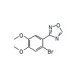 3-(2-Bromo-4,5-dimethoxyphenyl)-1,2,4-oxadiazole