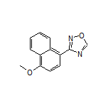 3-(4-Methoxy-1-naphthyl)-1,2,4-oxadiazole