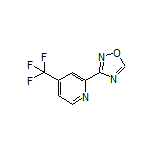 3-[4-(Trifluoromethyl)-2-pyridyl]-1,2,4-oxadiazole