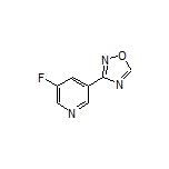 3-(5-Fluoro-3-pyridyl)-1,2,4-oxadiazole