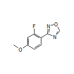 3-(2-Fluoro-4-methoxyphenyl)-1,2,4-oxadiazole