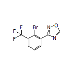 3-[2-Bromo-3-(trifluoromethyl)phenyl]-1,2,4-oxadiazole