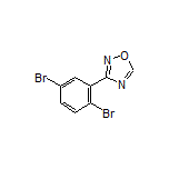 3-(2,5-Dibromophenyl)-1,2,4-oxadiazole