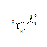 3-(5-Methoxy-3-pyridyl)-1,2,4-oxadiazole