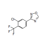 3-[3-Chloro-4-(trifluoromethyl)phenyl]-1,2,4-oxadiazole