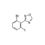 3-(2-Bromo-6-iodophenyl)-1,2,4-oxadiazole