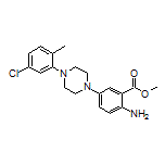 Methyl 2-Amino-5-[4-(5-chloro-2-methylphenyl)piperazin-1-yl]benzoate