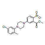 Methyl 5-[4-(5-Chloro-2-methylphenyl)piperazin-1-yl]-2-nitrobenzoate