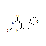 2’,4’-Dichloro-4,5,7’,8’-tetrahydro-2H,5’H-spiro[furan-3,6’-quinazoline]