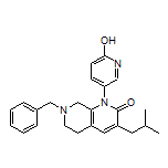 7-Benzyl-1-(6-hydroxypyridin-3-yl)-3-isobutyl-5,6,7,8-tetrahydro-1,7-naphthyridin-2(1H)-one