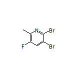 2,3-Dibromo-5-fluoro-6-methylpyridine