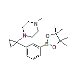 3-[1-(4-Methyl-1-piperazinyl)cyclopropyl]phenylboronic Acid Pinacol Ester