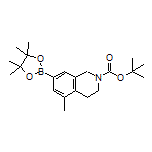 2-Boc-5-methyl-1,2,3,4-tetrahydroisoquinoline-7-boronic Acid Pinacol Ester