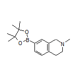 2-Methyl-1,2,3,4-tetrahydroisoquinoline-7-boronic Acid Pinacol Ester