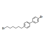 4-Bromo-4’-(6-bromohexyl)-1,1’-biphenyl