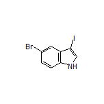 5-Bromo-3-iodo-1H-indole