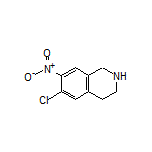 6-Chloro-7-nitro-1,2,3,4-tetrahydroisoquinoline