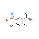 6-Chloro-7-nitro-3,4-dihydroisoquinolin-1(2H)-one