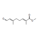 Methyl (2E,6E)-2,6-Dimethyl-8-oxoocta-2,6-dienoate