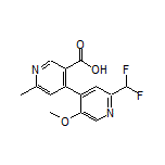 2’-(Difluoromethyl)-5’-methoxy-6-methyl-[4,4’-bipyridine]-3-carboxylic Acid