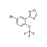 3-[5-Bromo-2-(trifluoromethoxy)phenyl]-1,2,4-oxadiazole