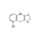 3-(2,6-Dibromobenzyl)-1,2,4-oxadiazole