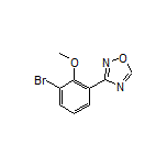 3-(3-Bromo-2-methoxyphenyl)-1,2,4-oxadiazole