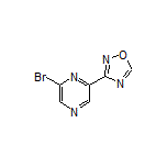 3-(6-Bromo-2-pyrazinyl)-1,2,4-oxadiazole