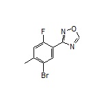 3-(5-Bromo-2-fluoro-4-methylphenyl)-1,2,4-oxadiazole