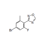 3-(4-Bromo-2-fluoro-6-methylphenyl)-1,2,4-oxadiazole