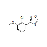 3-(2-Chloro-3-methoxyphenyl)-1,2,4-oxadiazole