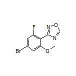 3-(4-Bromo-2-fluoro-6-methoxyphenyl)-1,2,4-oxadiazole