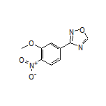 3-(3-Methoxy-4-nitrophenyl)-1,2,4-oxadiazole