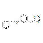 3-[3-(Benzyloxy)benzyl]-1,2,4-oxadiazole