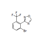 3-[2-Bromo-6-(trifluoromethyl)phenyl]-1,2,4-oxadiazole