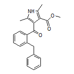 Methyl 4-(2-Benzylbenzoyl)-2,5-dimethyl-1H-pyrrole-3-carboxylate