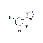 3-(5-Bromo-3-chloro-2-fluorophenyl)-1,2,4-oxadiazole