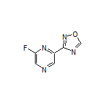 3-(6-Fluoro-2-pyrazinyl)-1,2,4-oxadiazole