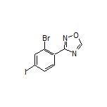 3-(2-Bromo-4-iodophenyl)-1,2,4-oxadiazole